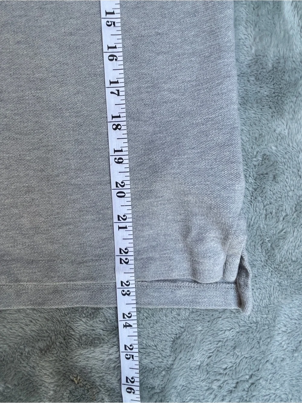Polo Ralph Lauren kids Big Pony Cotton Mesh shirt gray preppy Classic luxury L